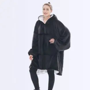 NEXT STREET Thermal Flannel Hoodie