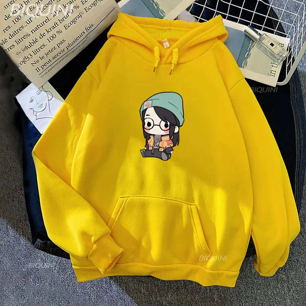NEXT STREET Valorant Oversized Hoodie