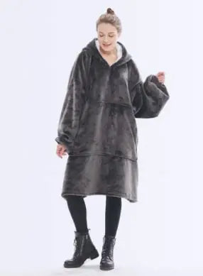 NEXT STREET Thermal Flannel Hoodie