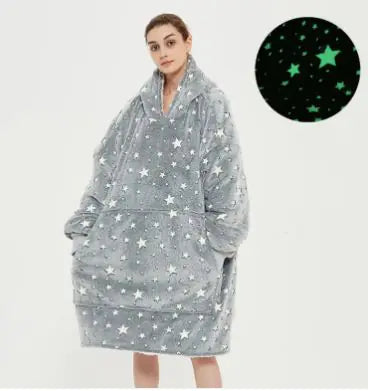 NEXT STREET Thermal Flannel Hoodie