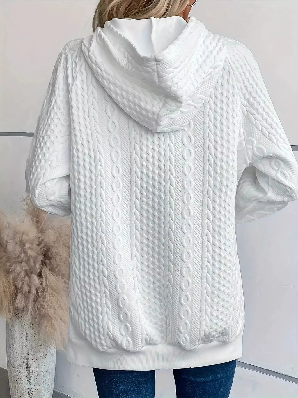 NEXT STREET Circuit Cable Hoodie