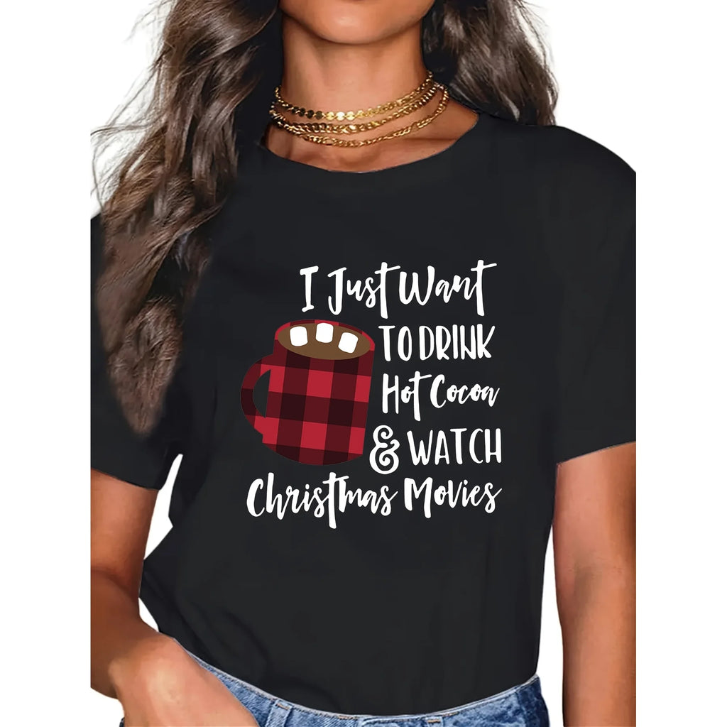 NEXT STREET Hot Cocoa Graphic TEE