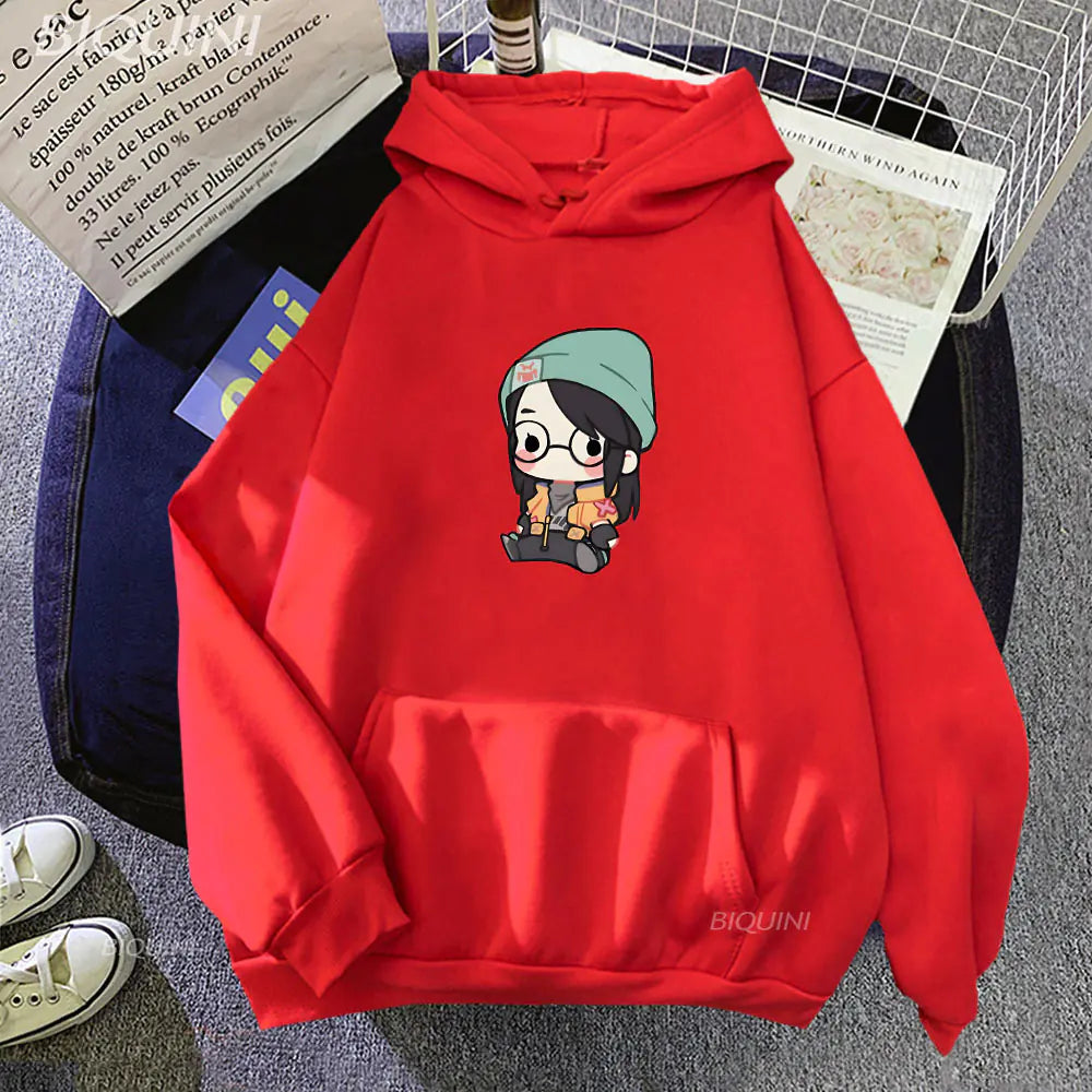 NEXT STREET Valorant Oversized Hoodie