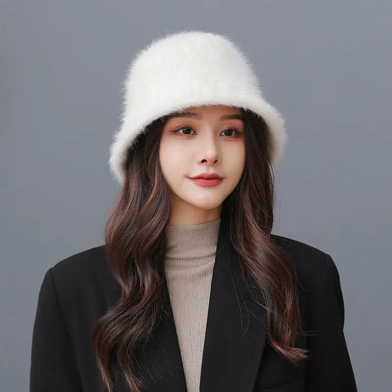 NEXT STREET Thermal Rabbit Hair Hat