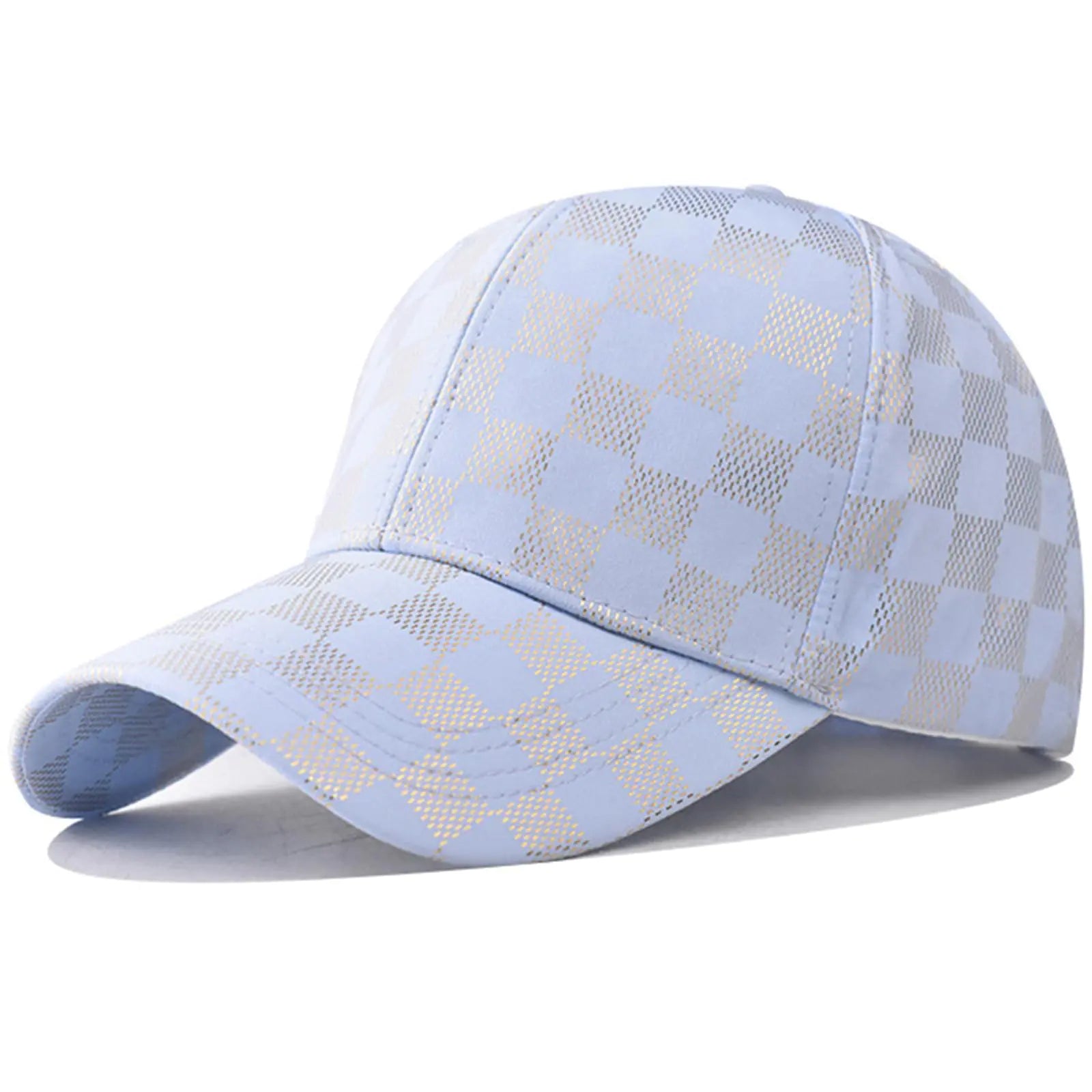 NEXT STREET Silk Checkerboard Cap