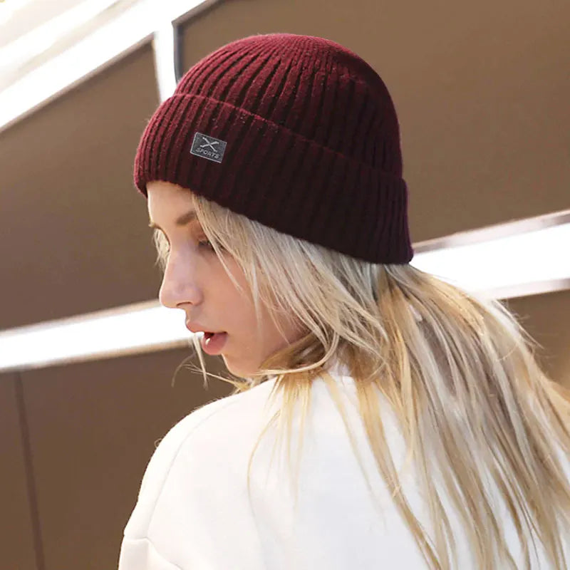 NEXT STREET Micro Skull Knit Hat