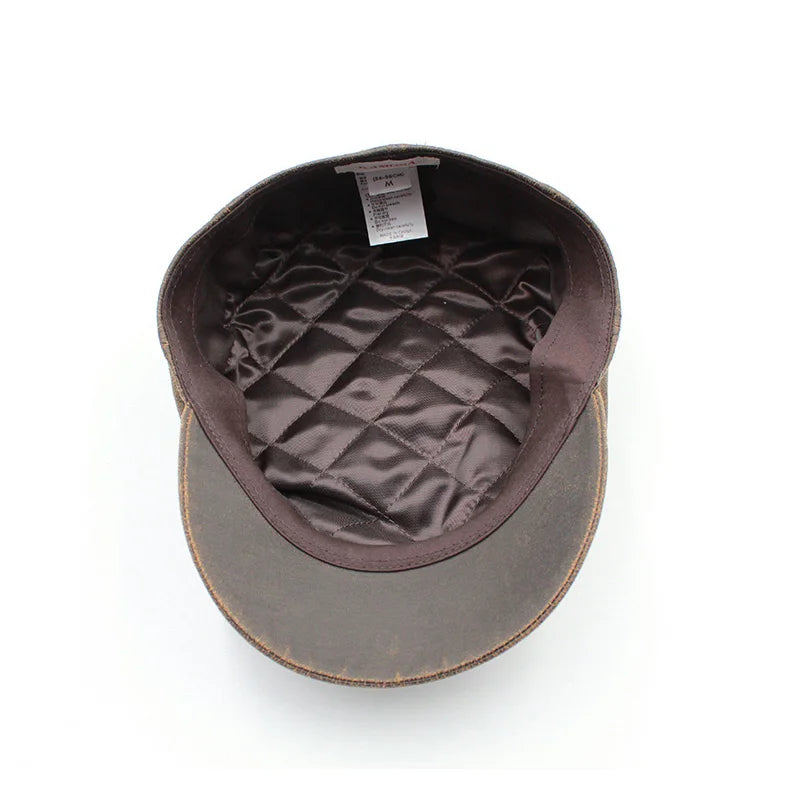 NEXT STREET Retro Octagon Newsboy Hat