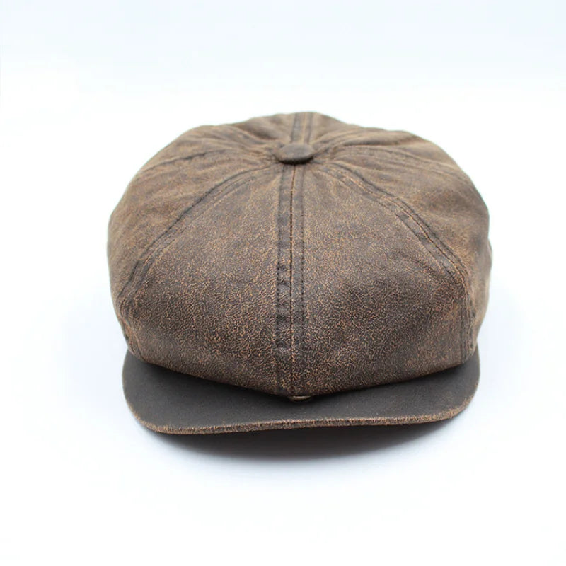 NEXT STREET Retro Octagon Newsboy Hat