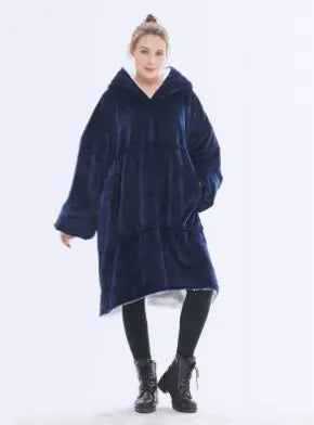 NEXT STREET Thermal Flannel Hoodie