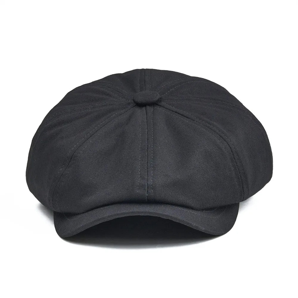 NEXT STREET Twill Retro Newsboy Hat 003