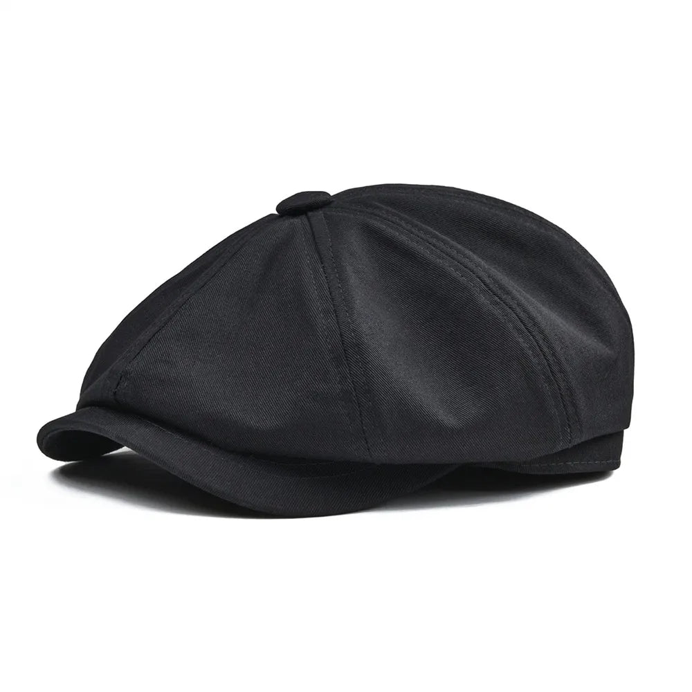 NEXT STREET Twill Retro Newsboy Hat 003