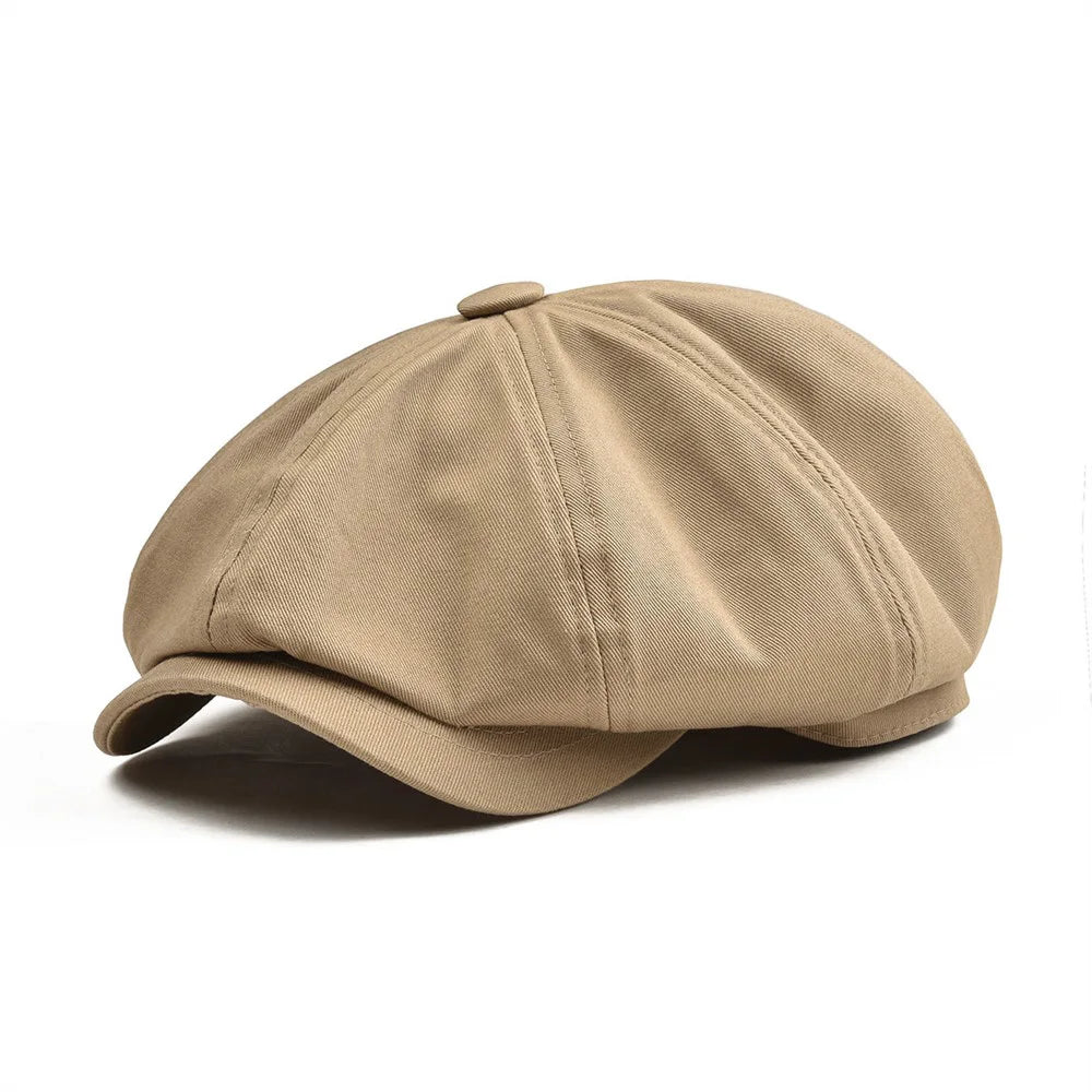 NEXT STREET Twill Retro Newsboy Hat 003