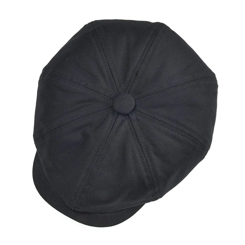 NEXT STREET Twill Retro Newsboy Hat 003