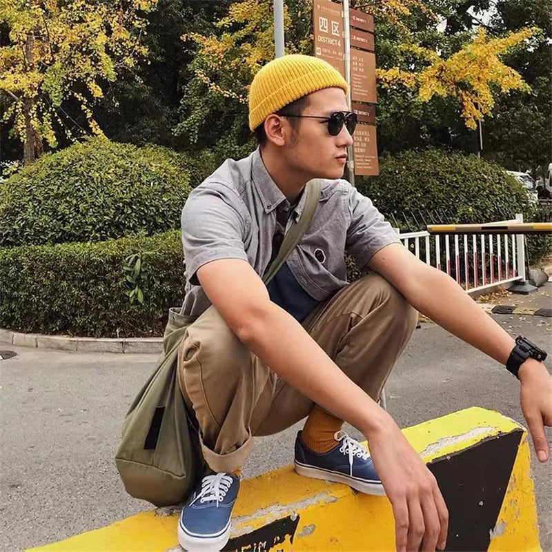 NEXT STREET Melon Docker Knit Hat