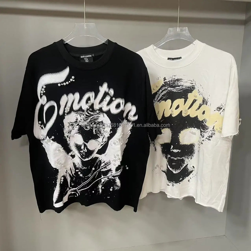 NEXT STREET Mixed Emotions Oversized TEE