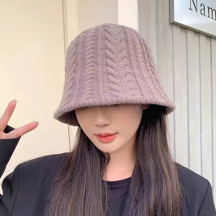 NEXT STREET Knitted Twist Bucket Hat