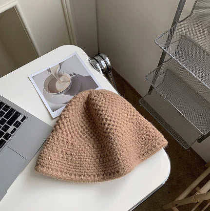 NEXT STREET Dome Knit Wool Bucket Hat