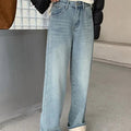 NEXT STREET Retro Blue Velvet Jogging Pant
