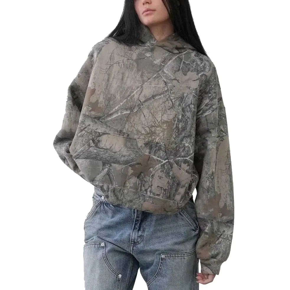 NEXT STREET Leopard Pulse Hoodie