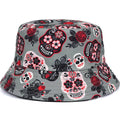 NEXT STREET Rose Skull Bucket Hat