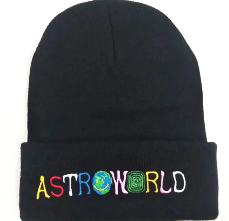 NEXT STREET Warp Knit Embroidered Hat