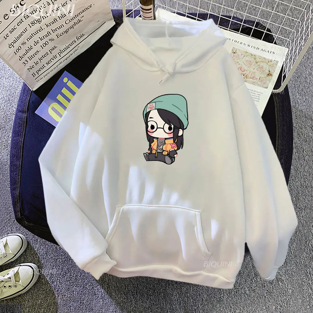 NEXT STREET Valorant Oversized Hoodie