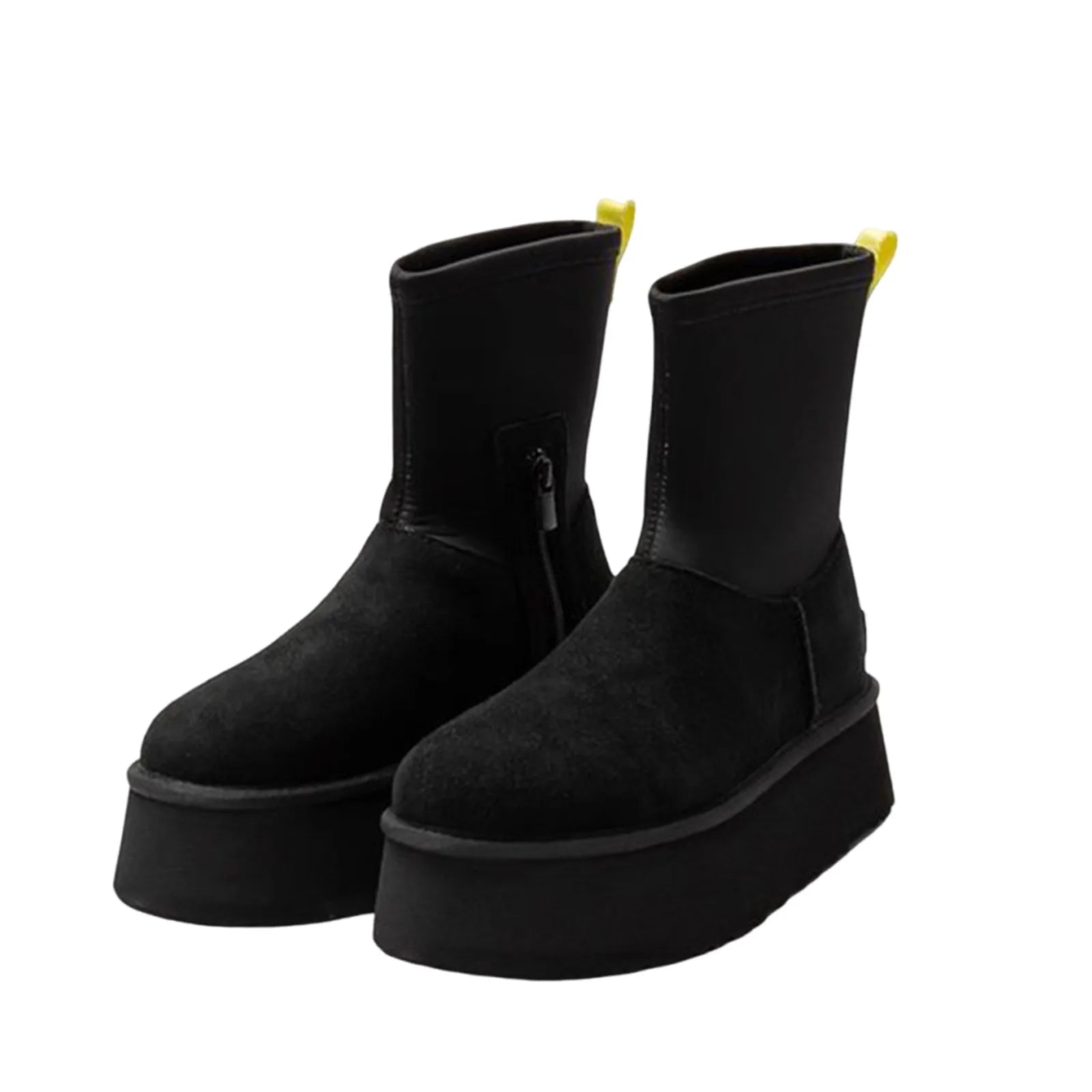 NEXT STREET Velvet Ankle Snow Boots