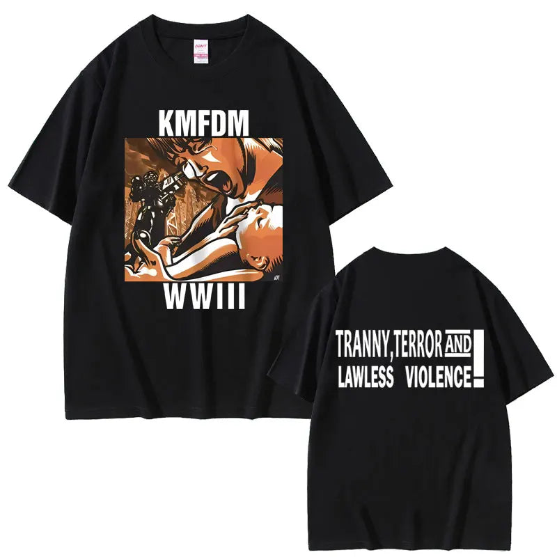 NEXT STREET KMFDM Tour 97 Tech Graphic TEE