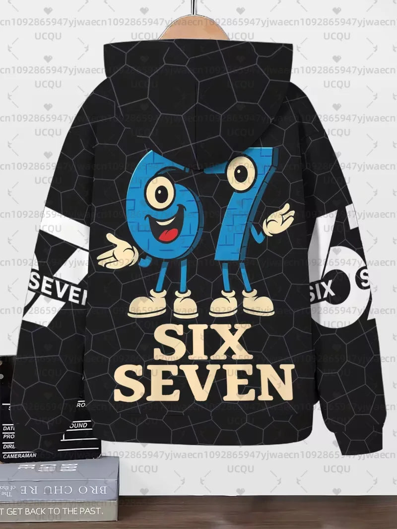 NEXT STREET Brain Rot Code Kids Hoodie