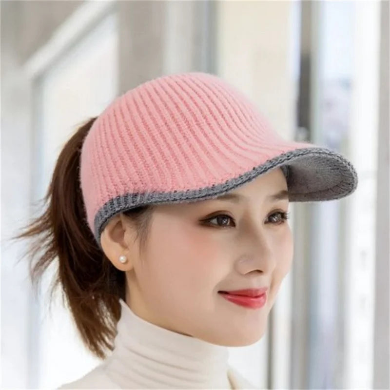 NEXT STREET Thermal Visor Knit Cap Hat