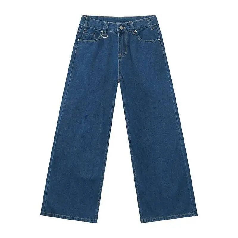 NEXT STREET Old Blue Wide-Leg Jeans