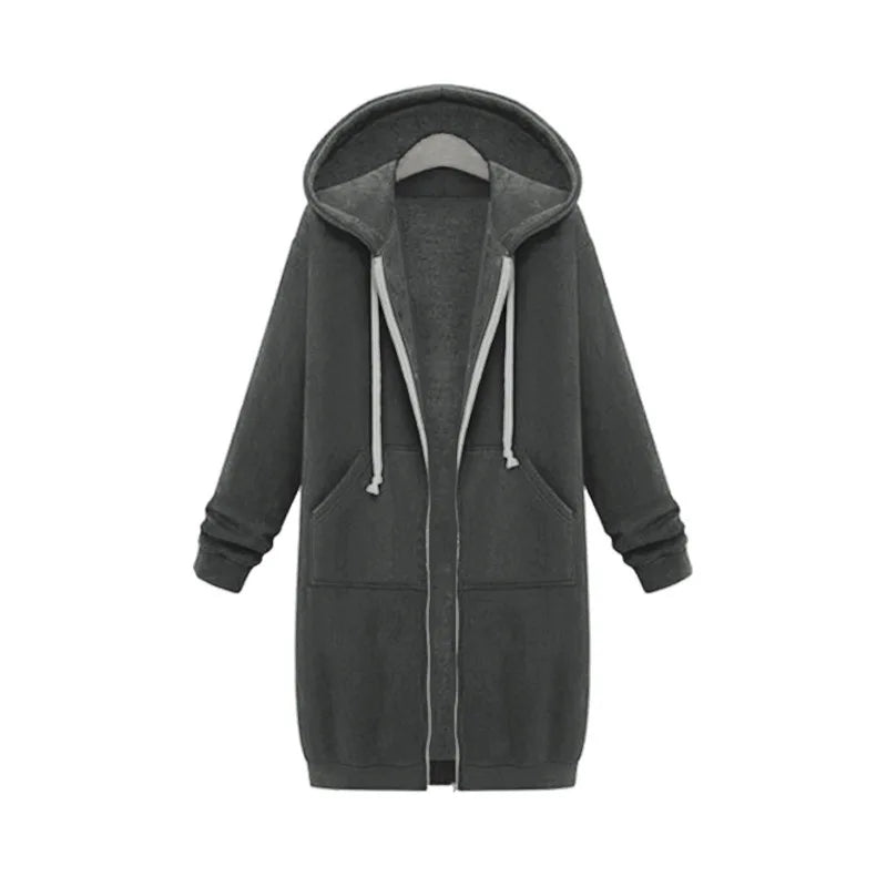 NEXT STREET Longline Hoodies Coat