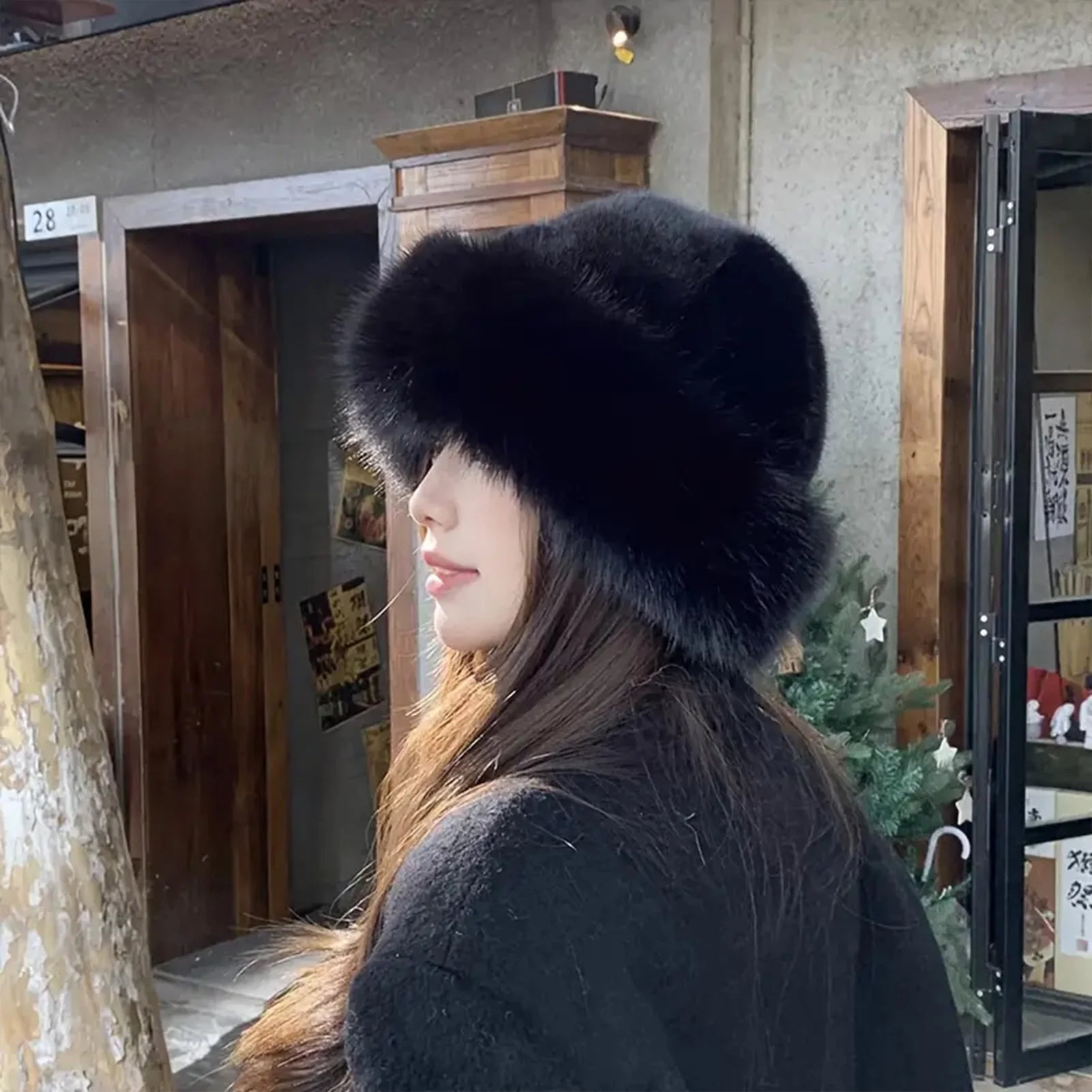 NEXT STREET Mongolian Furry Winter Hat
