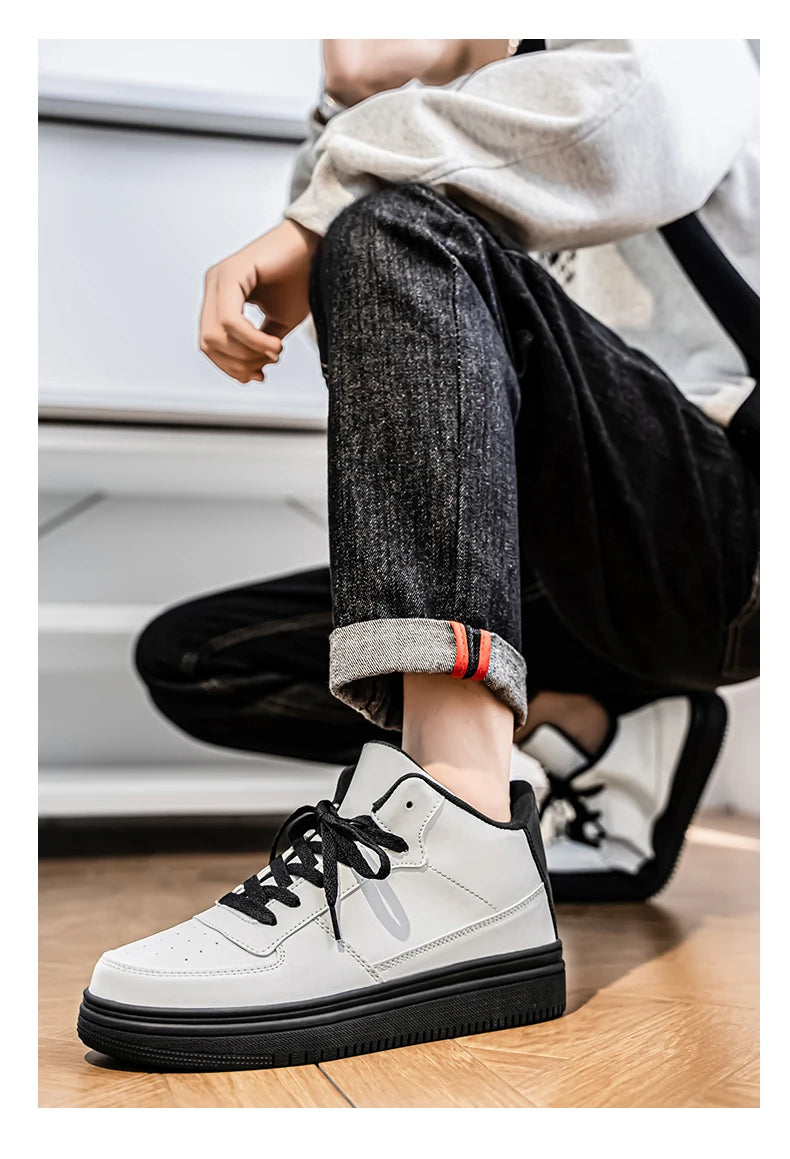 NEXT STREET Binary High-Top Sneakers