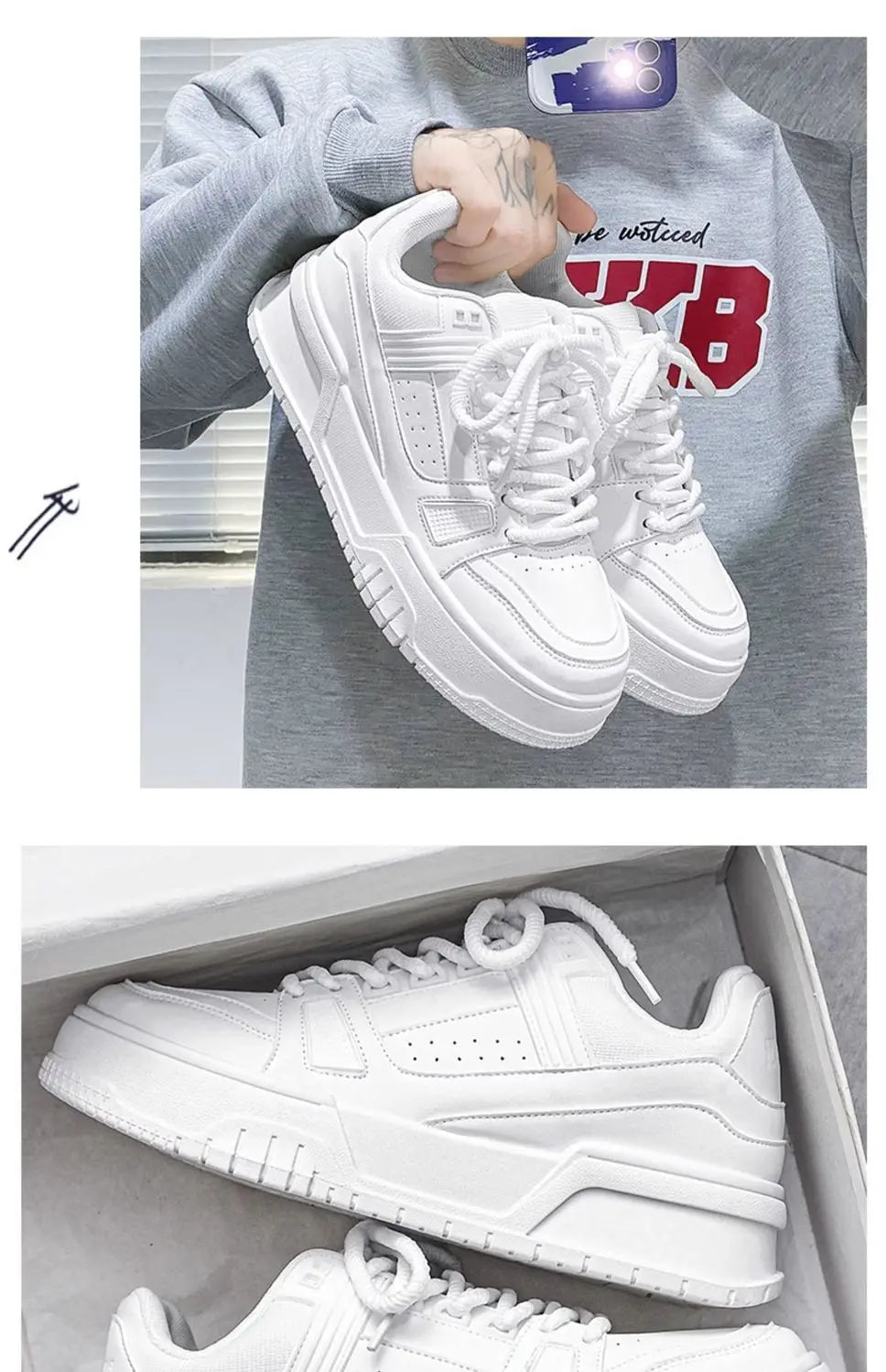 NEXT STREET Vector Platform Sneakers