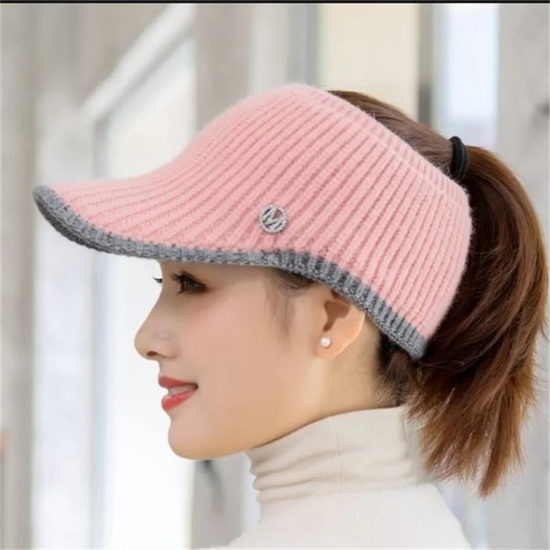 NEXT STREET Thermal Visor Knit Cap Hat