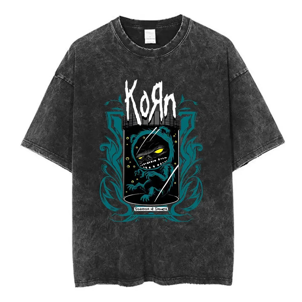 NEXT STREET Korn Distressed Tour TEE