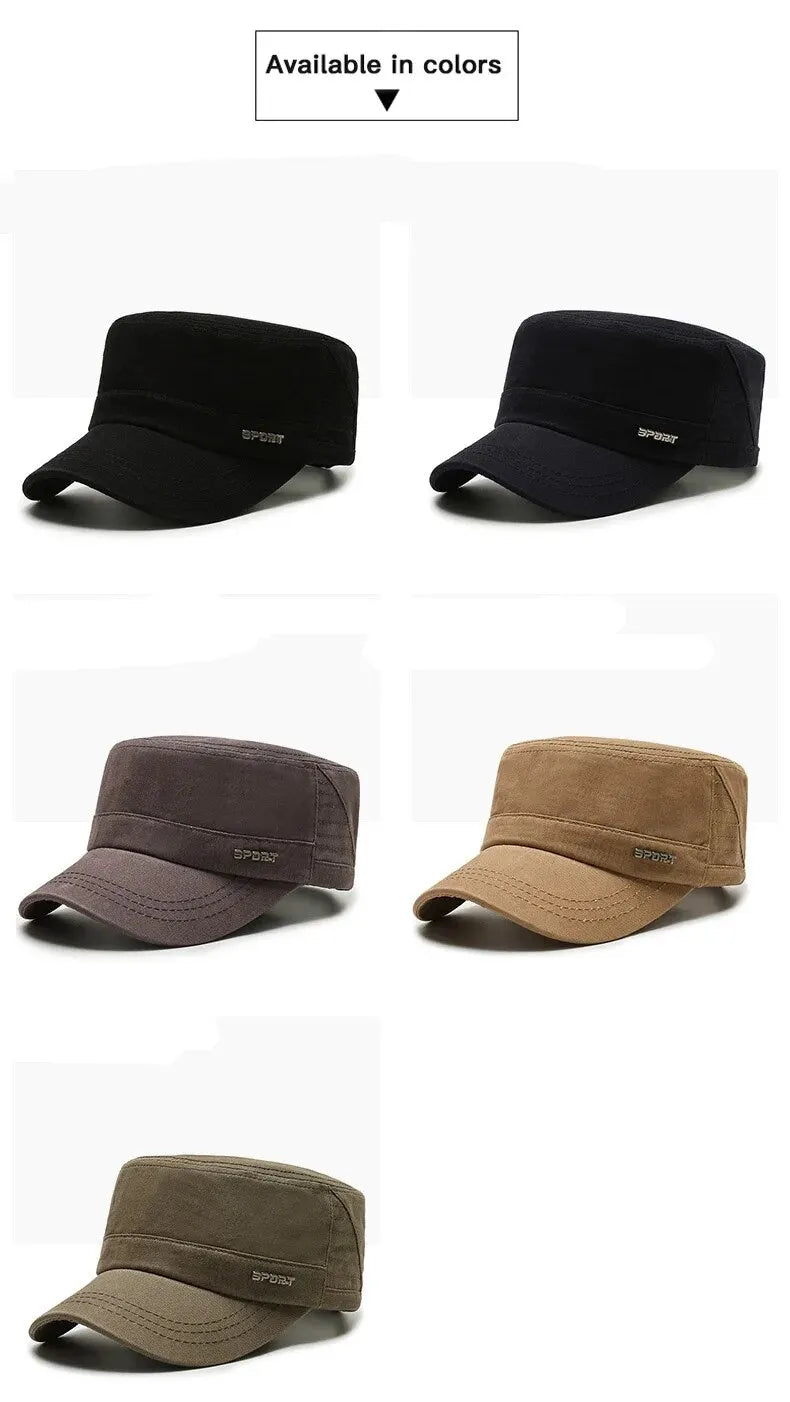 NEXT STREET Flat Military Duckbill Hat