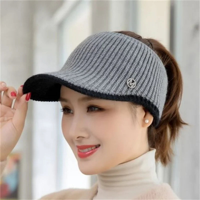 NEXT STREET Thermal Visor Knit Cap Hat