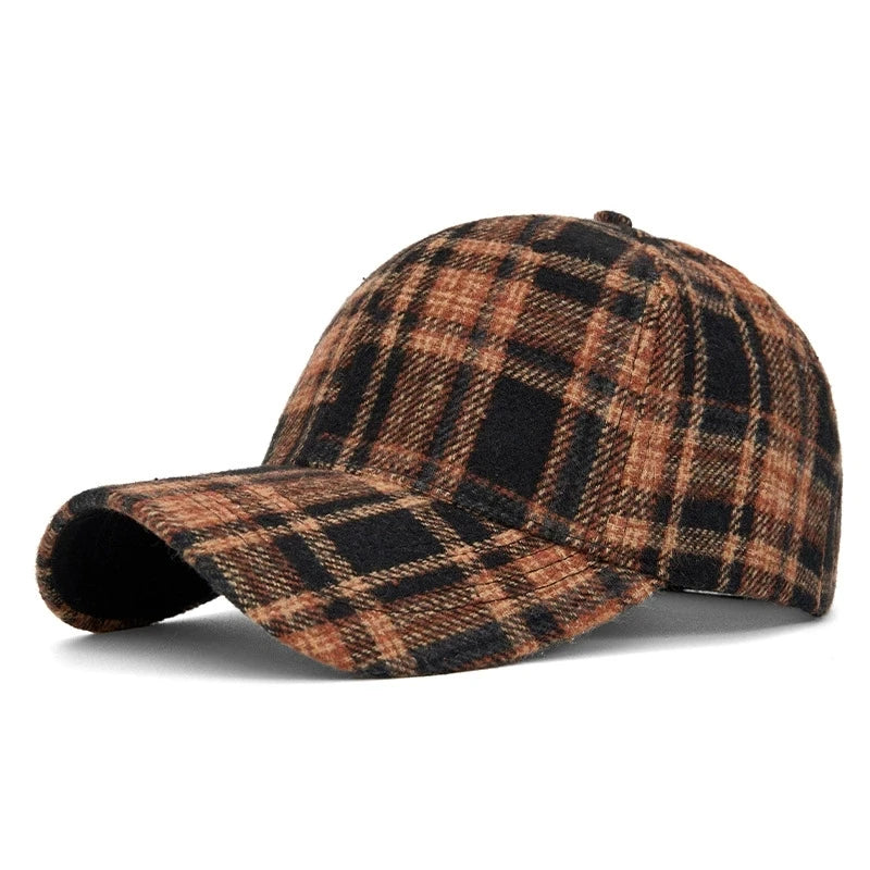NEXT STREET Plaid Signal Cap