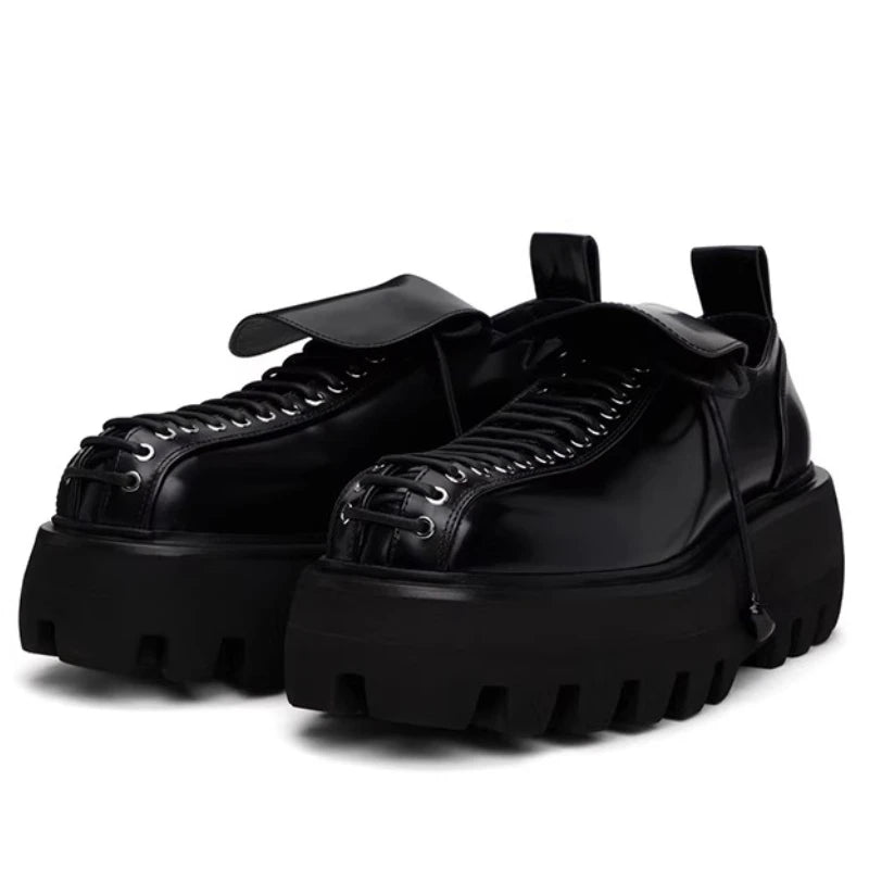 NEXT STREET England Wide Derby Leather Shoes