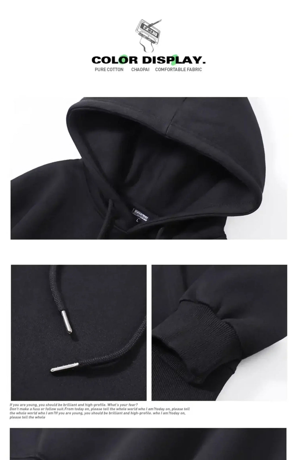 NEXT STREET Luffy Signal Hoodie