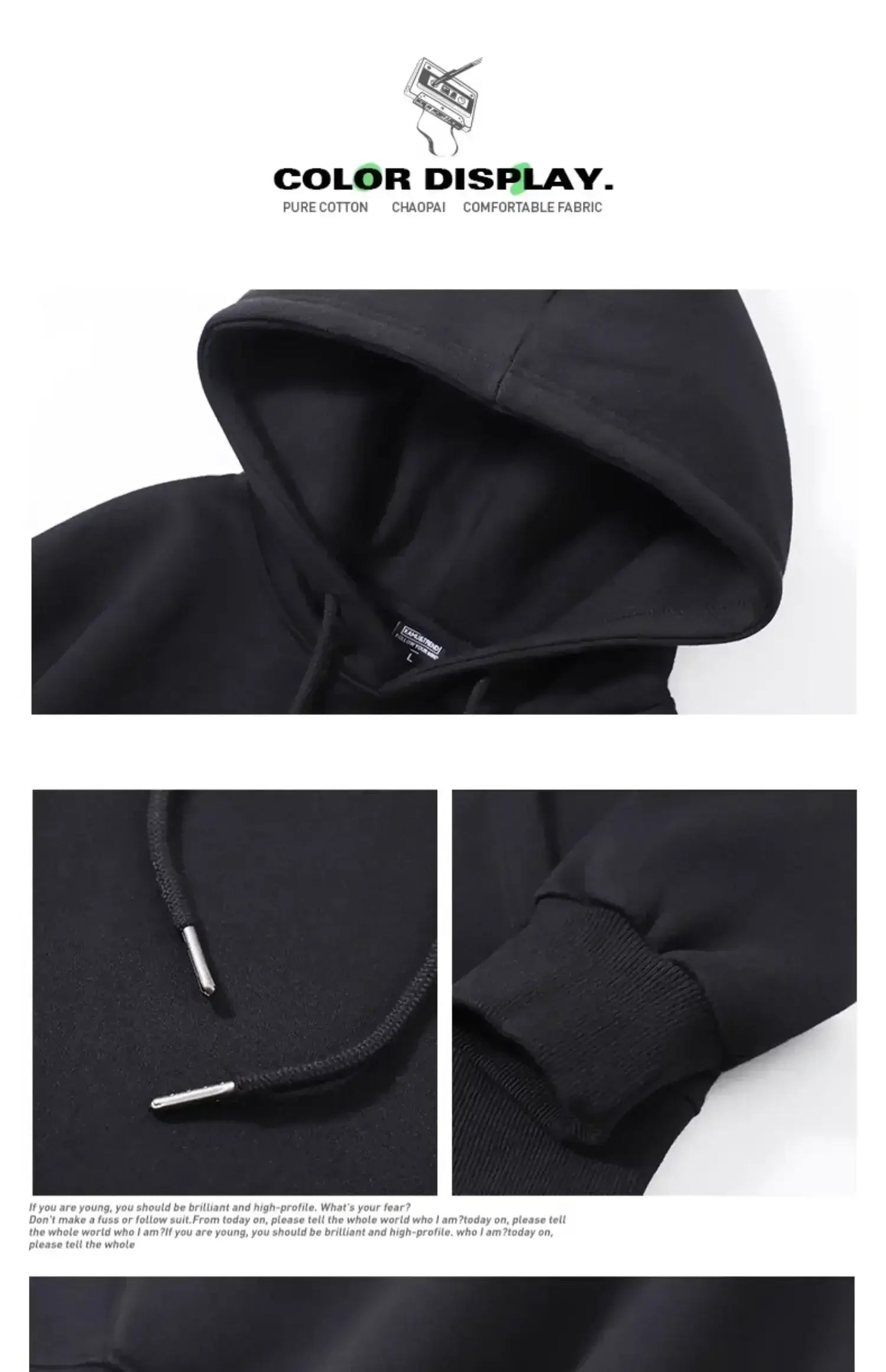 NEXT STREET Luffy Signal Hoodie
