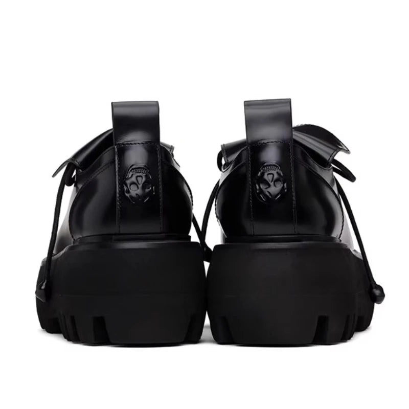 NEXT STREET England Wide Derby Leather Shoes