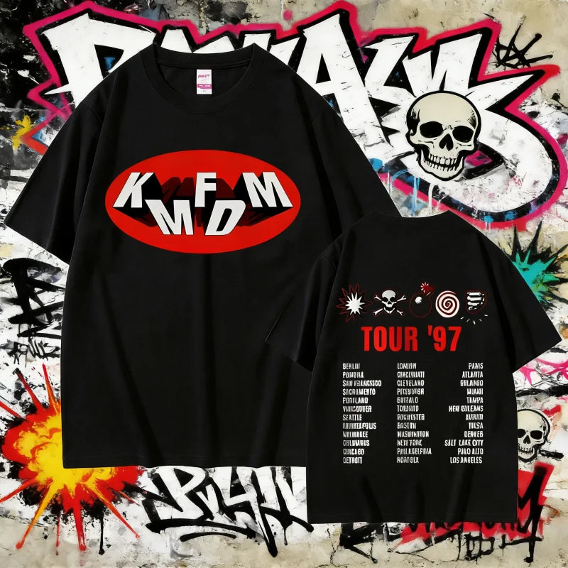 NEXT STREET KMFDM Noisewave TEE