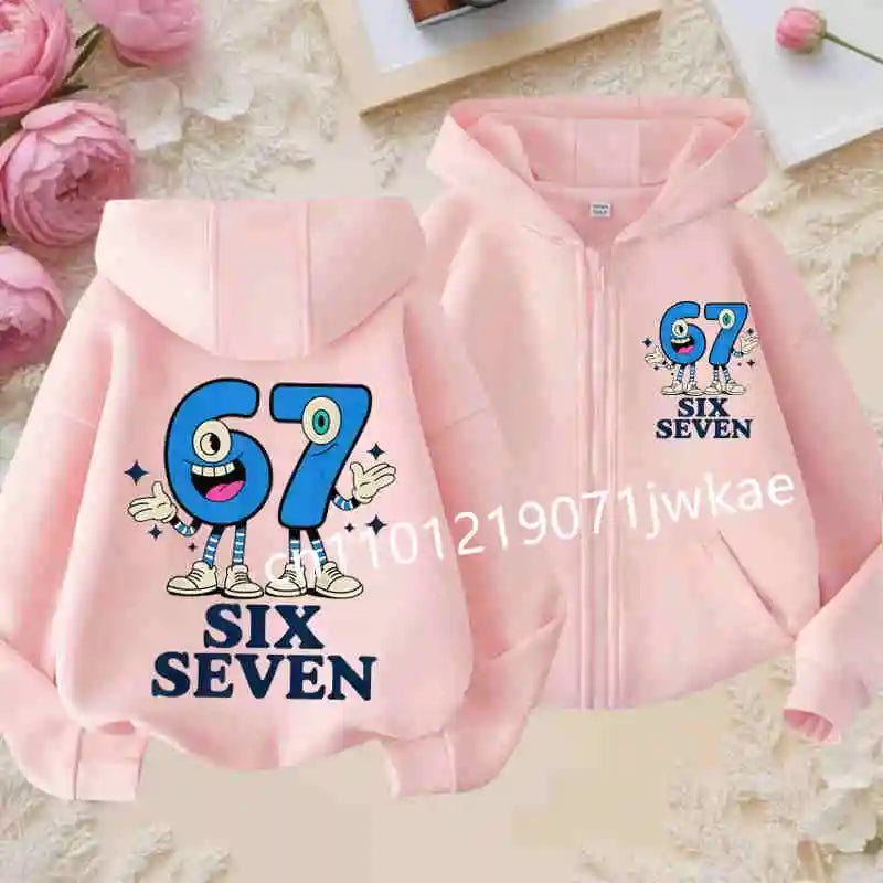 NEXT STREET Y2K Brain Rot Kids Hoodie