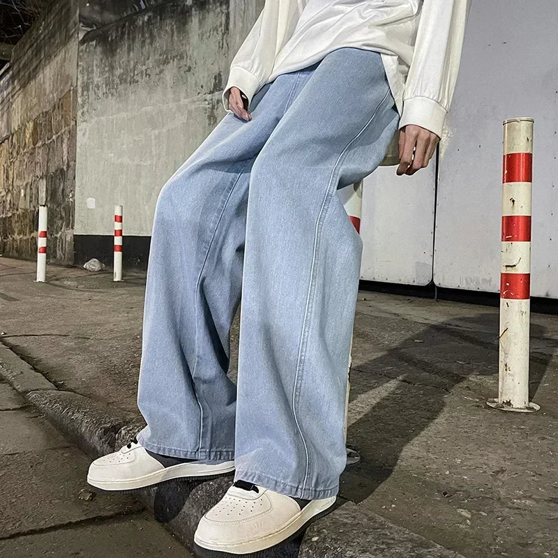 NEXT STREET Wide-Leg Drift Jeans