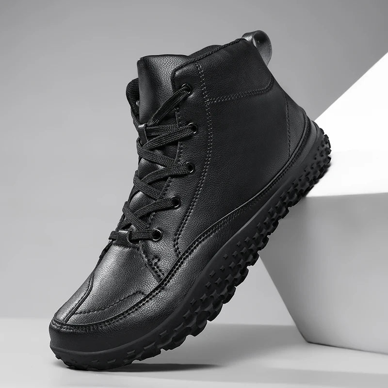 NEXT STREET Wide-Toe Mid Hiker Sneakers