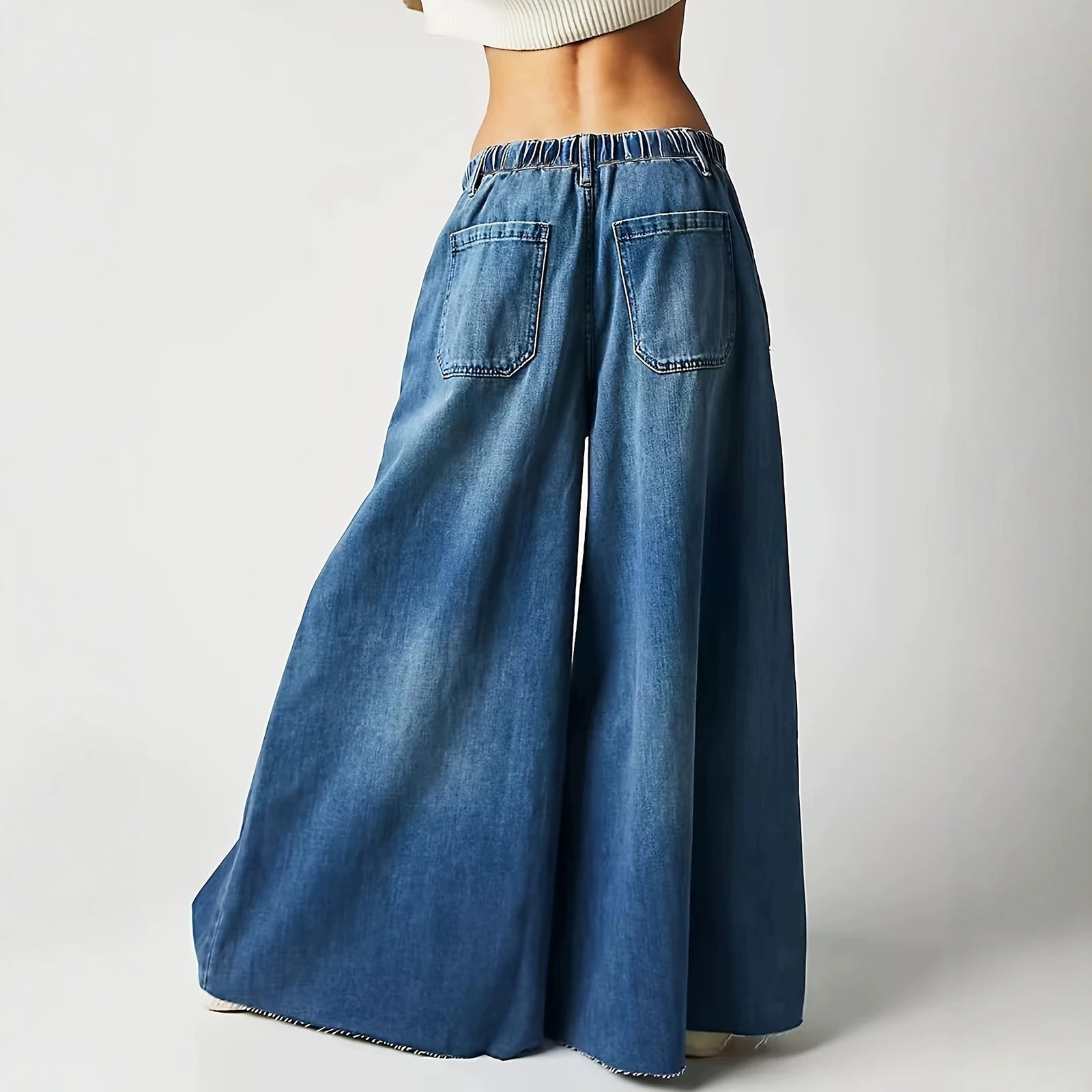 NEXT STREET High-Waist Wide Leg Jeans