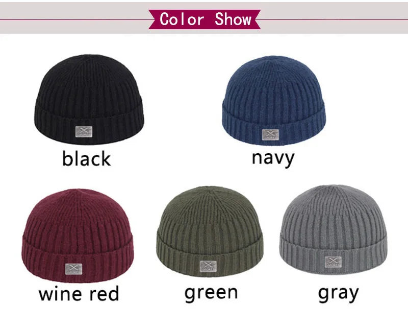 NEXT STREET Micro Skull Knit Hat